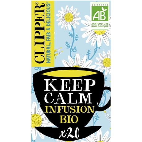 Clipper keep calm infusion bio 35g 20 sachets