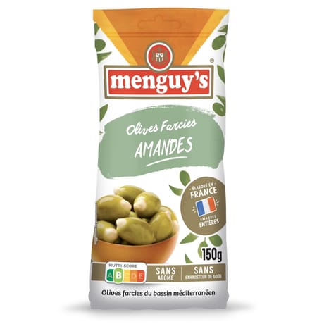 Menguy's olives farcies aux amandes 150g