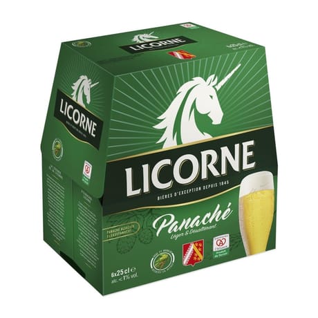 Panaché licorne elsass 0.9° 6x25cl