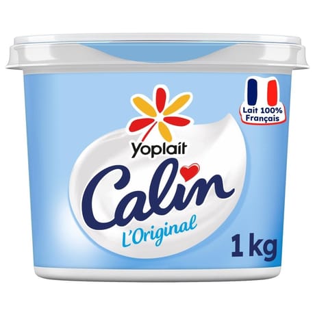 Calin fromage blanc nature 3.2%mg 1kg