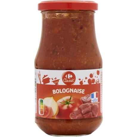 Carrefour classic' sauce bolognaise 420g