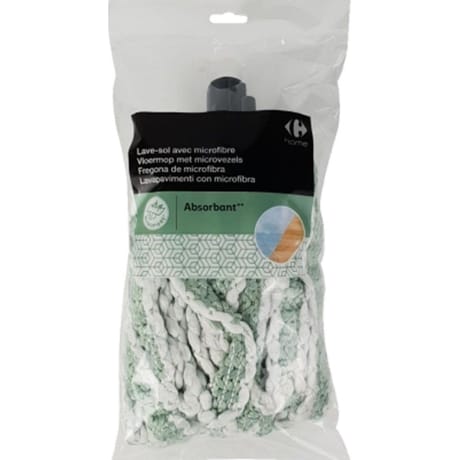 Carrefour serpillère lave sol boucle