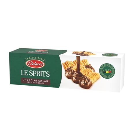 Delacre le sprits chocolat au lait 200g