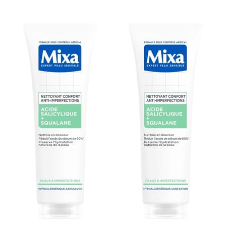 Mixa nettoyant concentré perfecteur de pores lot de 2