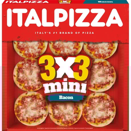 Italpizza pizza mini bacon 290g