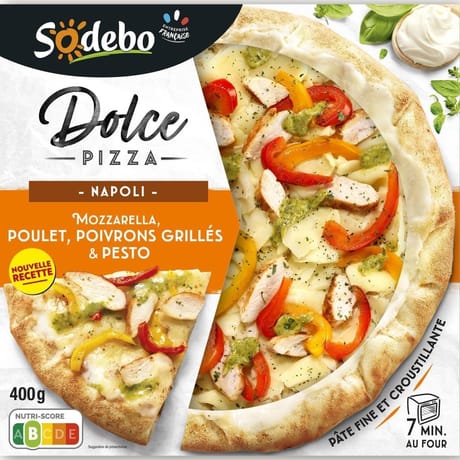 Sodebo Dolce pizza Napoli 400g