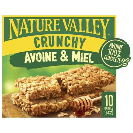 Nature Valley crunch avoine miel 210g
