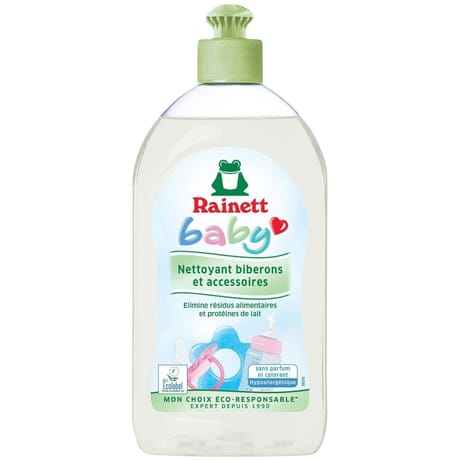 Rainette baby nettoyant biberons & accessoires ecolabel 500ml