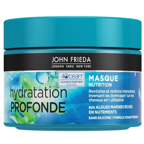 John frieda hydratation profonde masque nutrition 250ml