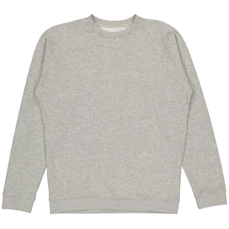 Sweat molleton homme gris chiné GRIS CHINE XL