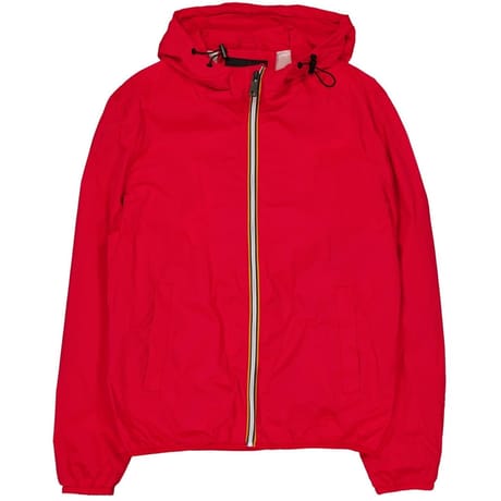 Coupe vent capuche homme ROUGE M