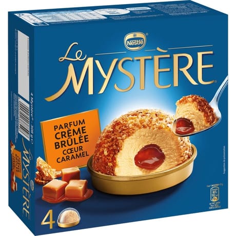 Mystère 4 sphères crème brulée 480ml 308g