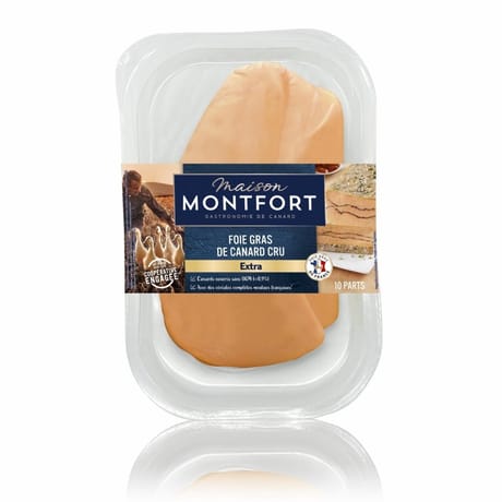 Maison Montfort foie gras de canard cru extra