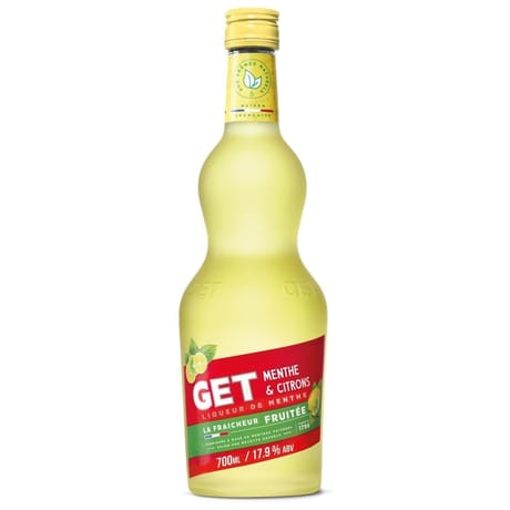 Liqueur get fruité menthe citron 17.9°-70cl