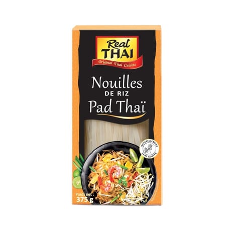 Real thai nouilles de riz pad thai 375g