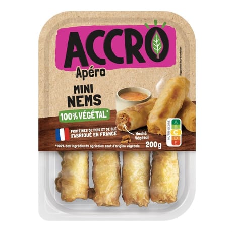 Accro mini nems 100% végétal 200g