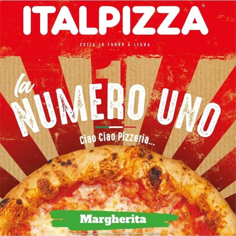 Italpizza numero uno margherita 410g