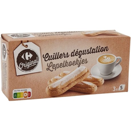Carrefour original biscuits à la cuillère dégustation 125g