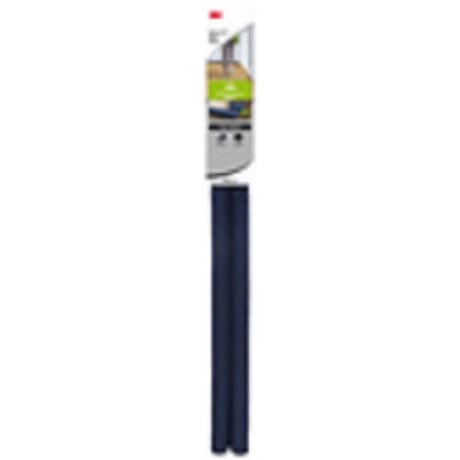 3m bas de porte sol lisse minute premium noir