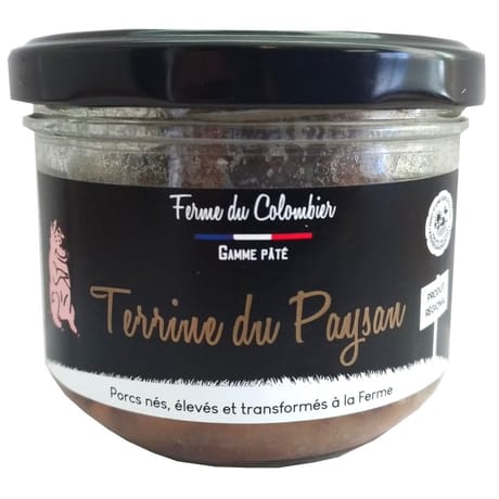 Saveurs du colombier terrine le campagnard 180g