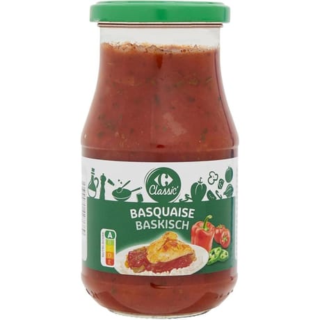 Carrefour classic sauce basquaise - 420 g