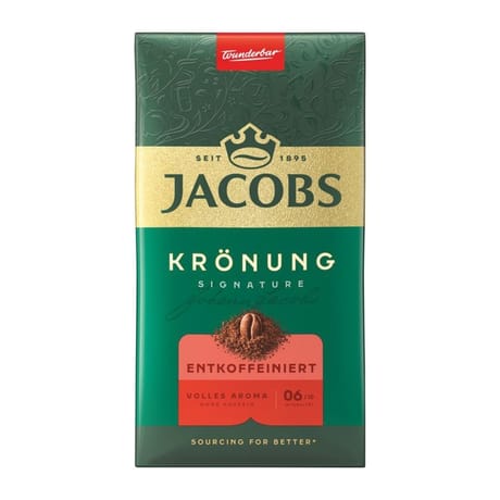 Jacobs Kronung café décaféiné 500g moulu
