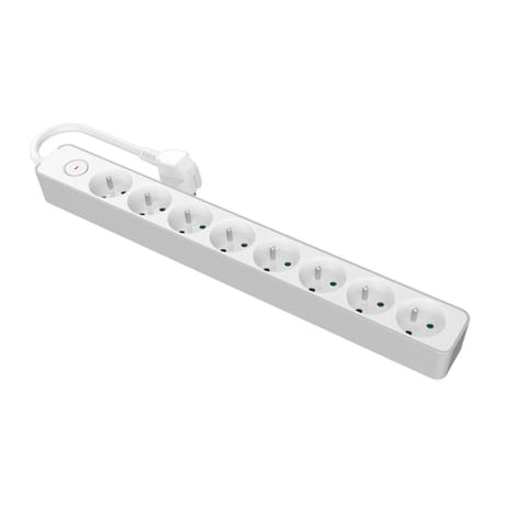 Carrefour bloc  prises avec interrupteur 1.5m