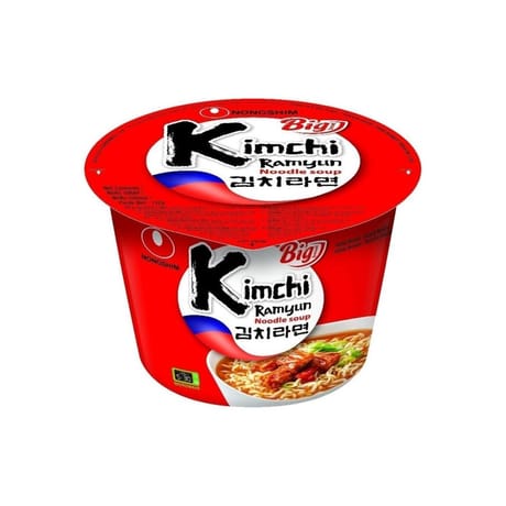 Nong shim grand bol de nouilles au kimchi 112g