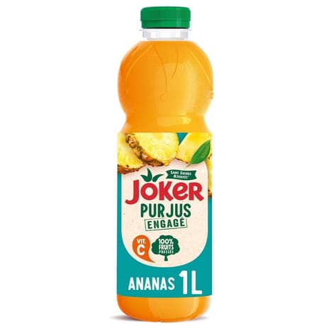 Joker pur jus engagé ananas 1L