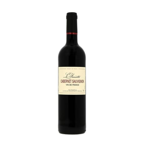 Cabernet Sauvignon vin rouge La Francette 75cl