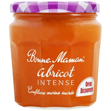 Andros confiture abricot intense 335g