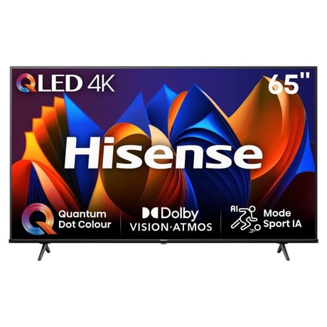 Hisense téléviseur smart tv 4k uhd qled 164 cm 65" 65E7NQ