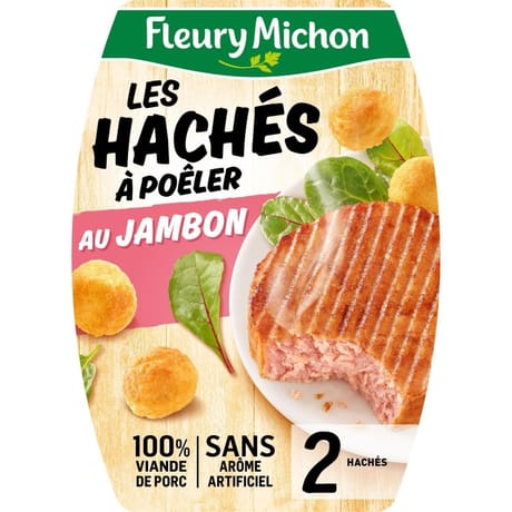 Fleury michon le haché au jambon 2x95g