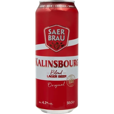 Saer Brau canette bière blonde Kalinsbourg 50cl 4.2%vol