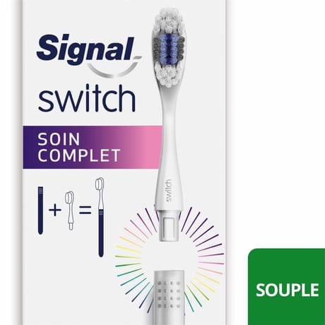 Signal brosse à dents switch kit manche + tête x1