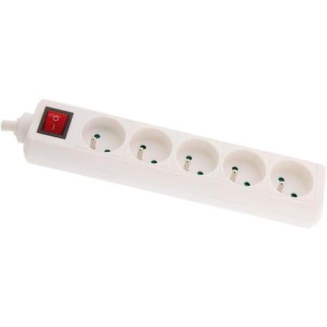 Simpl bloc 5 prises avec interrupteur