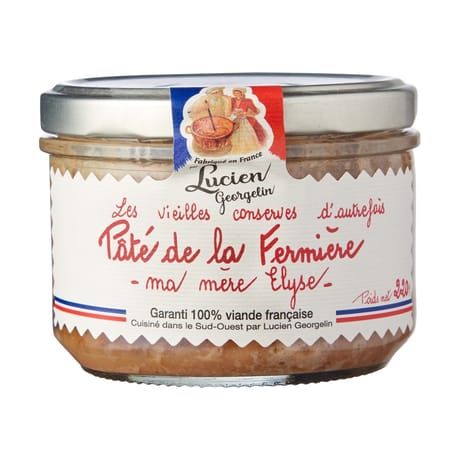 Les vieilles conserves d'autrefois pâté de la fermière 220g