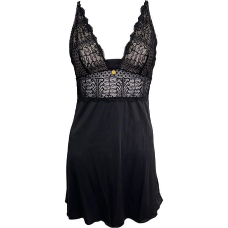 Nuisette ligne Boa NOIR 46/48