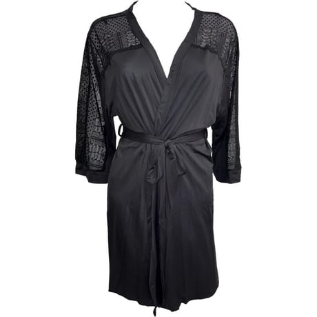 Kimono ligne Boa NOIR 46/48