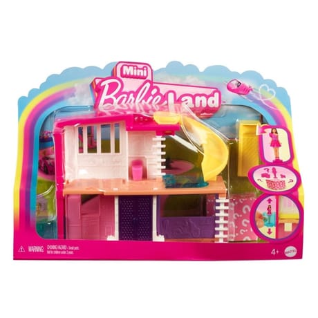 Mini barbieland maison de rêve asst