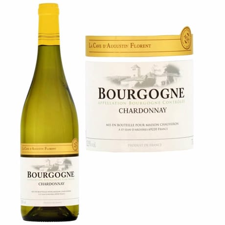Cave d'augustin florent bourgogne chardonnay AOP vin blanc 12.5°- 75cl