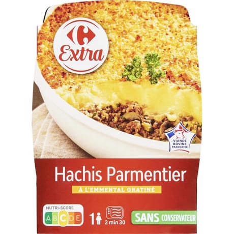 Carrefour extra hachis parmentier 300g