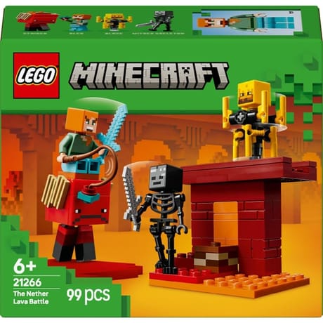 21266 Lego minecraft - La bataille de la lave du Nether
