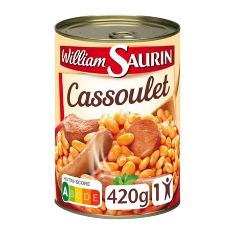 William Saurin cassoulet mitonné - plat cuisiné 420g