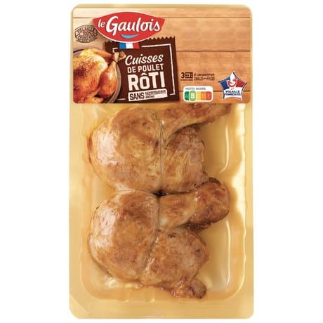 Le Gaulois cuisses de poulet roties