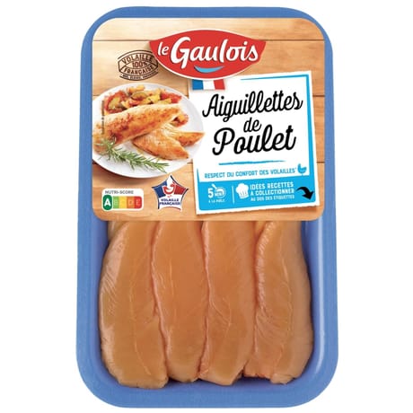 Le Gaulois aiguillettes de poulet jaune 210g