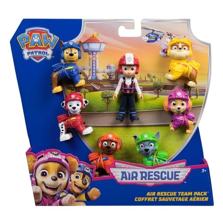 Multipack de 7 figurines air rescue La Pat' Patrouille