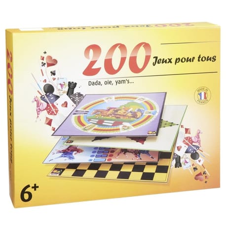 Coffret 200 jeux carrefour