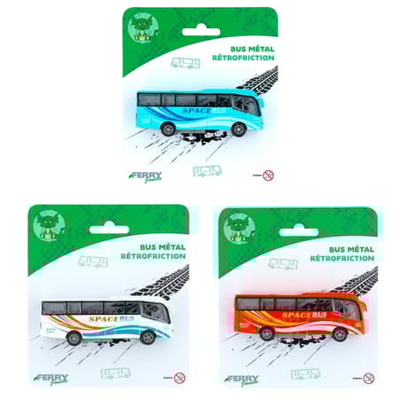Bus métal à rétrofriction