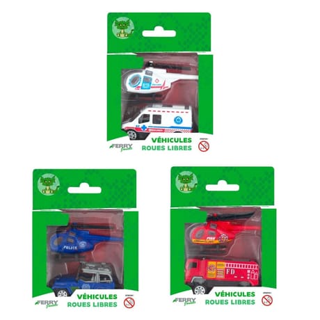 2 véhicules métal roues libres